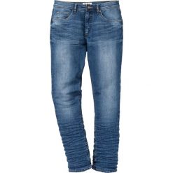 Jeansy męskie: Dżinsy ze stretchem Slim Fit Tapered bonprix niebieski