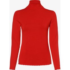 Comma - Sweter damski, czerwony. Czerwone swetry damskie comma, bez wzorów, z dzianiny, eleganckie, bez rękawów, bez kaptura. Za 229,95 zł.