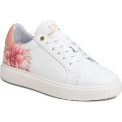 Sneakersy CYCLEUR DE LUXE - Fox Poppy CDLW201539 White/Coral. Białe półbuty damskie Cycleur De Luxe, bez wzorów, ze skóry, bez obcasa, na płaskiej podeszwie, bez zapięcia. Za 519,00 zł.