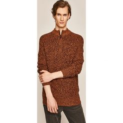 Medicine - Sweter Spirit of Nature. Pomarańczowe swetry męskie MEDICINE, s, bez wzorów, z bawełny, bez kołnierzyka, bez kaptura. W wyprzedaży za 79,90 zł.
