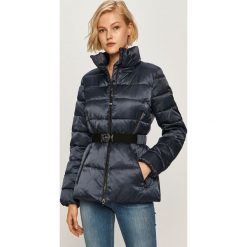 EA7 Emporio Armani - Kurtka. Czarne kurtki damskie EA7 Emporio Armani, s, w paski, z elastanu, krótkie. Za 1249,00 zł.