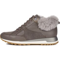 Geox tenisówki damskie D943FB 08522 40 brązowy. Pomarańczowe buty sportowe damskie Geox, bez wzorów, ze skóry, bez zapięcia. Za 589,00 zł.