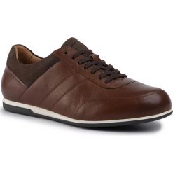 Sneakersy GINO ROSSI - MI08-C666-667-01 Brown. Pomarańczowe sneakersy męskie Gino Rossi, bez zapięcia. Za 279,99 zł.
