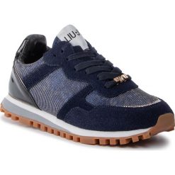 Sneakersy LIU JO - Wonder BXX049 PX067 Blue 00009. Niebieskie półbuty damskie Liu Jo, z zamszu. Za 469,00 zł.