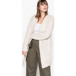 Kardigany damskie: Sweter rozpinany z grubej dzianiny
