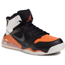 Buty NIKE - Jordan Mars 270 CD7070 008 Black/Reflect Silver/Starfish. Czarne półbuty męskie Nike, na co dzień, bez wzorów, ze skóry ekologicznej, bez zapięcia. Za 679,00 zł.