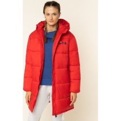 Kurtka puchowa Fila Puff Hood 687219. Czerwone kurtki damskie Fila, m, bez wzorów, z puchu, bez kaptura. W wyprzedaży za 399,00 zł.