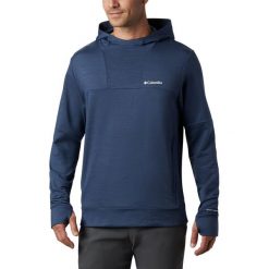 Bluza Columbia Maxtrail™ LS Midlayer 1883453478. Niebieskie bluzy męskie Columbia, s, bez wzorów, bez kołnierzyka, bez rękawów, bez kaptura. Za 342,99 zł.