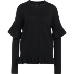 Swetry klasyczne damskie: DESIGNERS REMIX SYDNI RUFFLE Sweter black