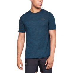 Under Armour Vanish Seamless Koszulka Niebieski. Niebieskie podkoszulki męskie Under Armour, l, bez wzorów, z poliesteru, z krótkim rękawem. Za 206,95 zł.