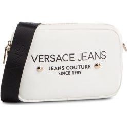 Torebka VERSACE JEANS - E1VTBBD7 71081 003. Białe torebki klasyczne damskie Versace Jeans Couture, bez wzorów, z jeansu, młodzieżowe, bez dodatków. Za 589,00 zł.