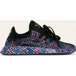 Adidas Originals - Buty Deerupt Runner. Czarne buty sportowe damskie adidas Originals, bez wzorów, z gumy, sportowe. Za 399,90 zł.