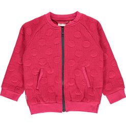 Bluza "Summer 602" w kolorze fuksjowym. Czerwone bluzy niemowlęce marki LEGO Wear, z aplikacjami. W wyprzedaży za 85,95 zł.