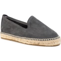 Espadryle MANEBI - Slippers M W 1.0 C0 Carbon Grey. Szare espadryle męskie Manebi, bez wzorów, ze skóry. Za 399,00 zł.