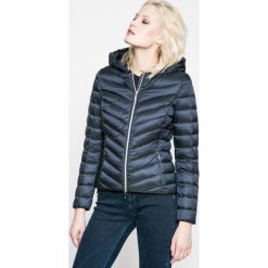 Geox - Kurtka puchowa. Niebieskie kurtki damskie marki Geox, z poliesteru. W wyprzedaży za 399,90 zł.