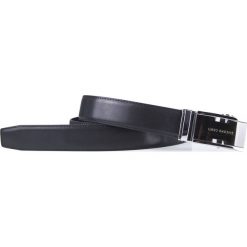 Pasek PAC0069095. Szare paski męskie Giacomo Conti, w paski, ze skóry, klasyczne. Za 89,00 zł.