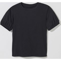 Koszulka z bufkami Eco Aware -. Koszulki damskie Mohito, xl, bez wzorów, bez kołnierzyka, bez rękawów. Za 39,99 zł.