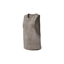 Topy na ramiączkach / T-shirty bez rękawów Reebok Sport Koszulka bez rękawów Combat Spraydye. Brązowe bluzki sportowe damskie Reebok Sport, l. Za 139,00 zł.