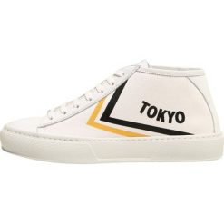 Joshua Sanders PARIS Sneakersy wysokie white. Białe sneakersy męskie Joshua Sanders, bez zapięcia. W wyprzedaży za 363,65 zł.