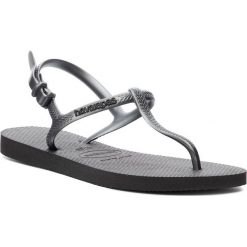 Sandały HAVAIANAS - Freedom Sl Cf 41371100090 Black. Szare klapki damskie Havaianas, bez wzorów, z tworzywa sztucznego, bez obcasa. W wyprzedaży za 79,00 zł.