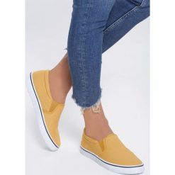 Żółte Slip On Distracted. Żółte trampki i tenisówki damskie vices, bez wzorów, bez zapięcia. Za 39,99 zł.
