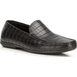 Buty męskie. Czarne mokasyny męskie Wittchen, na lato, ze skóry, eleganckie. W wyprzedaży za 279,90 zł.