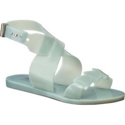 Sandały MELISSA - Wonderful + Jason Wu A 31855 Green 01891. Szare klapki damskie Melissa, bez wzorów, z tworzywa sztucznego, bez obcasa. W wyprzedaży za 249,00 zł.