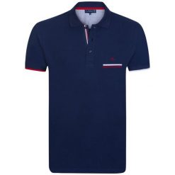 Sir Raymond Tailor Koszulka Polo Męska Juice M Ciemnoniebieska. Niebieskie koszulki męskie Sir Raymond Tailor, m, bez wzorów, bez rękawów. Za 119,00 zł.