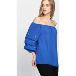 Kobaltowa Bluzka Triple Wave. Niebieskie bralety Born2be, m. Za 54,99 zł.