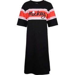 Sugarbird Sukienka "Basirat Mickey". Sukienki damskie Sugarbird, na co dzień, z nadrukiem, z tkaniny, z okrągłym kołnierzem, bez rękawów, proste. Za 249,00 zł.