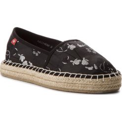 Espadryle BIG STAR - AA274684 Black. Czarne espadryle damskie marki BIG STAR, ze skóry ekologicznej, na płaskiej podeszwie. Za 99,00 zł.