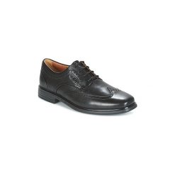 Derby Clarks UNBRYLAN WING. Czarne półbuty męskie Clarks, bez wzorów, bez zapięcia. Za 455,20 zł.