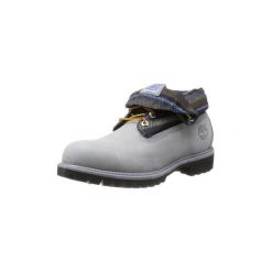 Kozaki Timberland 6457A. Szare kozaki damskie Timberland, bez obcasa, bez zapięcia. Za 405,13 zł.