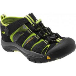 Keen Sandały Newport h2 K Black/ Lime Green 11. Czarne sandały dziewczęce Keen, bez zapięcia. Za 168,00 zł.