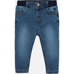 Mayoral - Jeansy dziecięce 80-98 cm. Niebieskie spodnie chłopięce Mayoral, bez wzorów, z elastanu. Za 82,90 zł.