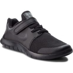 Buty NIKE - Flex Contact 2 (PSV) AH3444 001 Black/Black. Czarne półbuty dziewczęce Nike, na rzepy. W wyprzedaży za 179,00 zł.