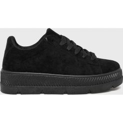 Answear - Buty. Czarne buty sportowe damskie ANSWEAR, z materiału. W wyprzedaży za 79,90 zł.