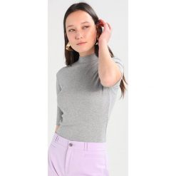T-shirty damskie: Modström KROWN Tshirt basic grey melange