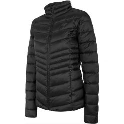 4F Women's Jacket H4Z20-KUDP002-20S. Czarne kurtki damskie 4f, s, bez wzorów, z poliamidu, bez kaptura. W wyprzedaży za 199,99 zł.