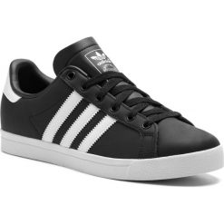 Buty adidas - Coast Star EE8901 Cblack/Ftwwht/Cblack. Czarne buty sportowe męskie Adidas, na co dzień, bez wzorów, ze skóry ekologicznej, eleganckie, bez zapięcia. W wyprzedaży za 219,00 zł.