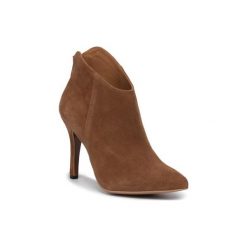 Gino Rossi DBI774-REJ Camel. Brązowe botki damskie Gino Rossi, ze skóry, bez obcasa, bez zapięcia. Za 379,99 zł.