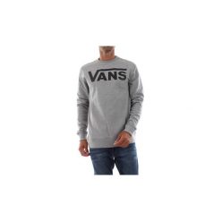 Bluzy Vans VN0A456AADY MN CLASSIC CREW. Szare bluzy męskie Vans, s, bez wzorów, bez kołnierzyka, bez rękawów, bez kaptura. Za 245,55 zł.