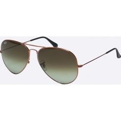 Ray-Ban - Okulary Aviator Large Metal II. Żółte okulary przeciwsłoneczne damskie . W wyprzedaży za 419,90 zł.