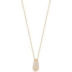 PROMOCJA Wisiorek Złoty - złoto 585, Diament 0,08ct. Żółte zawieszki damskie z brylantem, złote. W wyprzedaży za 649,00 zł.