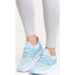 Jasnoniebieskie Buty Sportowe Blossom Spring. Szare buty sportowe damskie marki Born2be, z gumy. Za 89,99 zł.