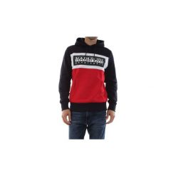 Bluzy Napapijri N0YIM9 BEK H. Niebieskie bluzy męskie Napapijri, s, bez wzorów, bez kołnierzyka, bez rękawów, bez kaptura. Za 299,37 zł.