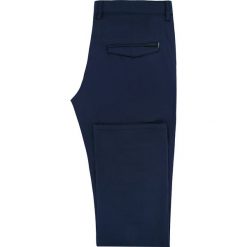 Spodnie ABRAMO 15-101T. Niebieskie spodnie męskie marki Giacomo Conti, na co dzień, m, bez wzorów, z bawełny. Za 199,00 zł.