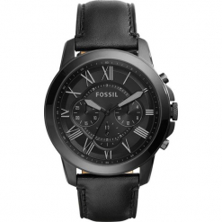 Fossil - Zegarek FS5132. Czarne zegarki męskie Fossil, metalowe. Za 699,90 zł.