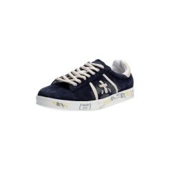 Buty Premiata ANDY. Niebieskie trampki męskie Premiata, bez wzorów, bez zapięcia. Za 475,76 zł.