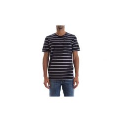 T-shirty z krótkim rękawem Premium By Jack jones 12107656 PIMA STRIPED. Niebieskie t-shirty męskie Premium By Jack jones, s, bez wzorów, bez kołnierzyka, krótkie. Za 61,44 zł.